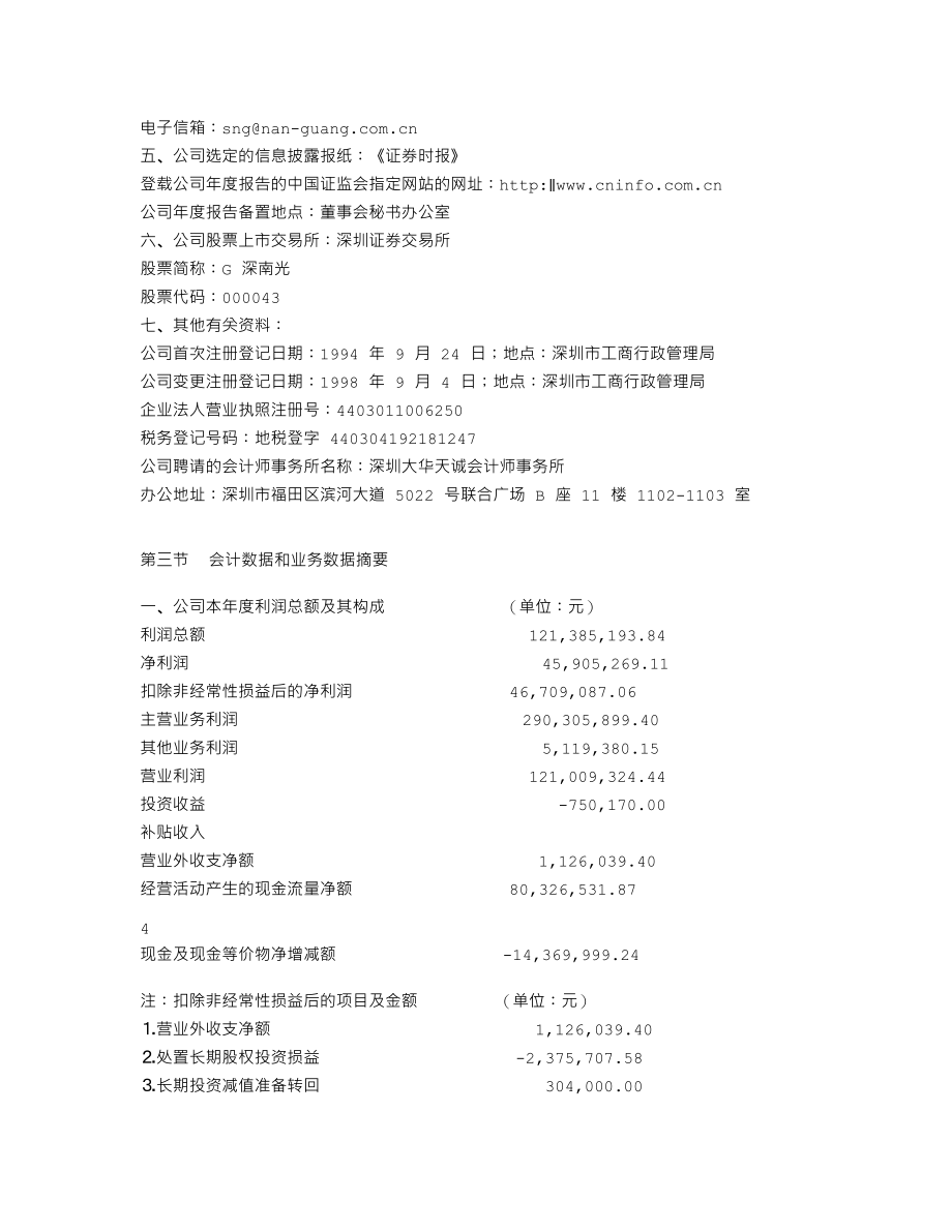 000043_2005_中航善达_G深南光2005年年度报告_2006-04-19.txt_第3页