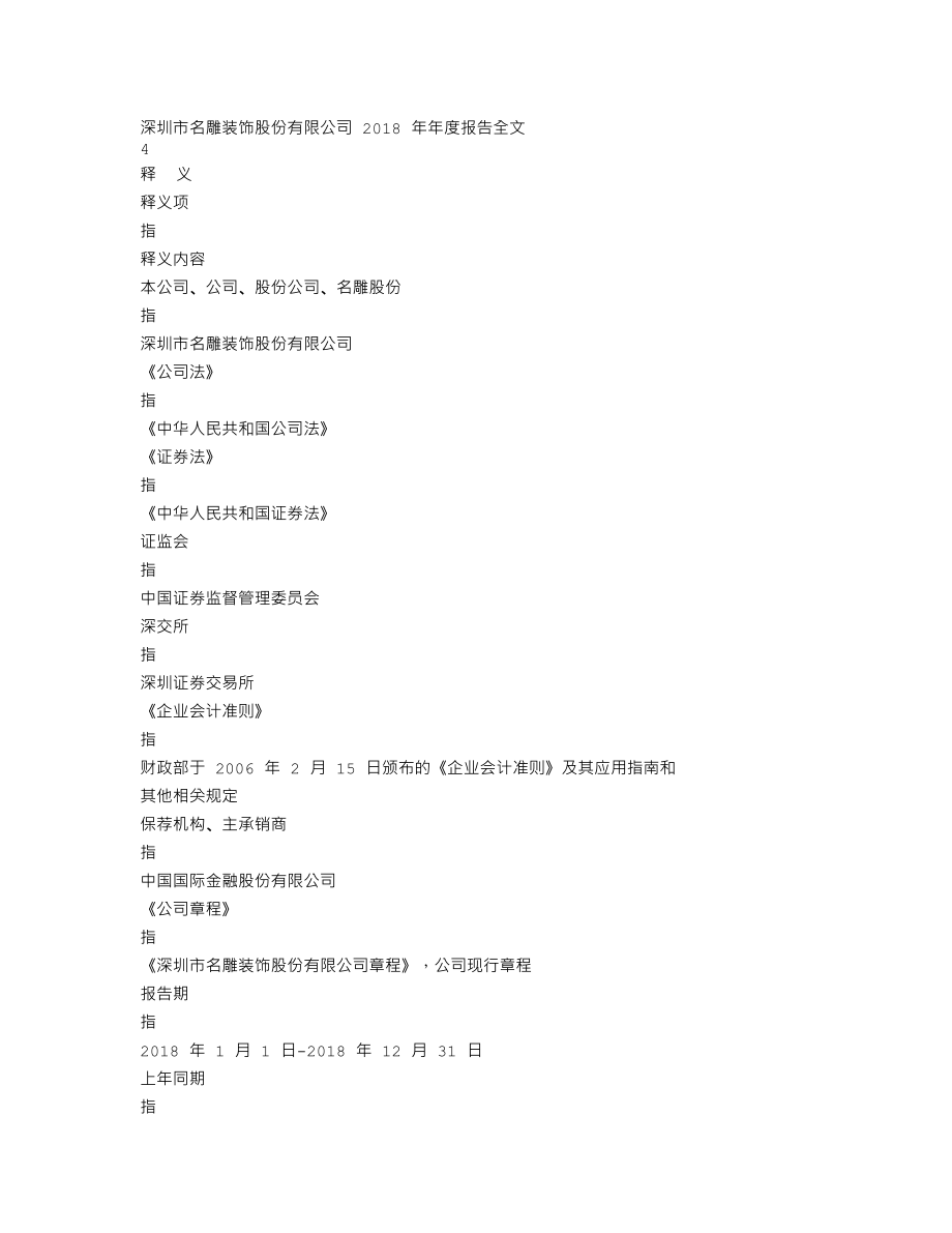 002830_2018_名雕股份_2018年年度报告_2019-04-19.txt_第3页