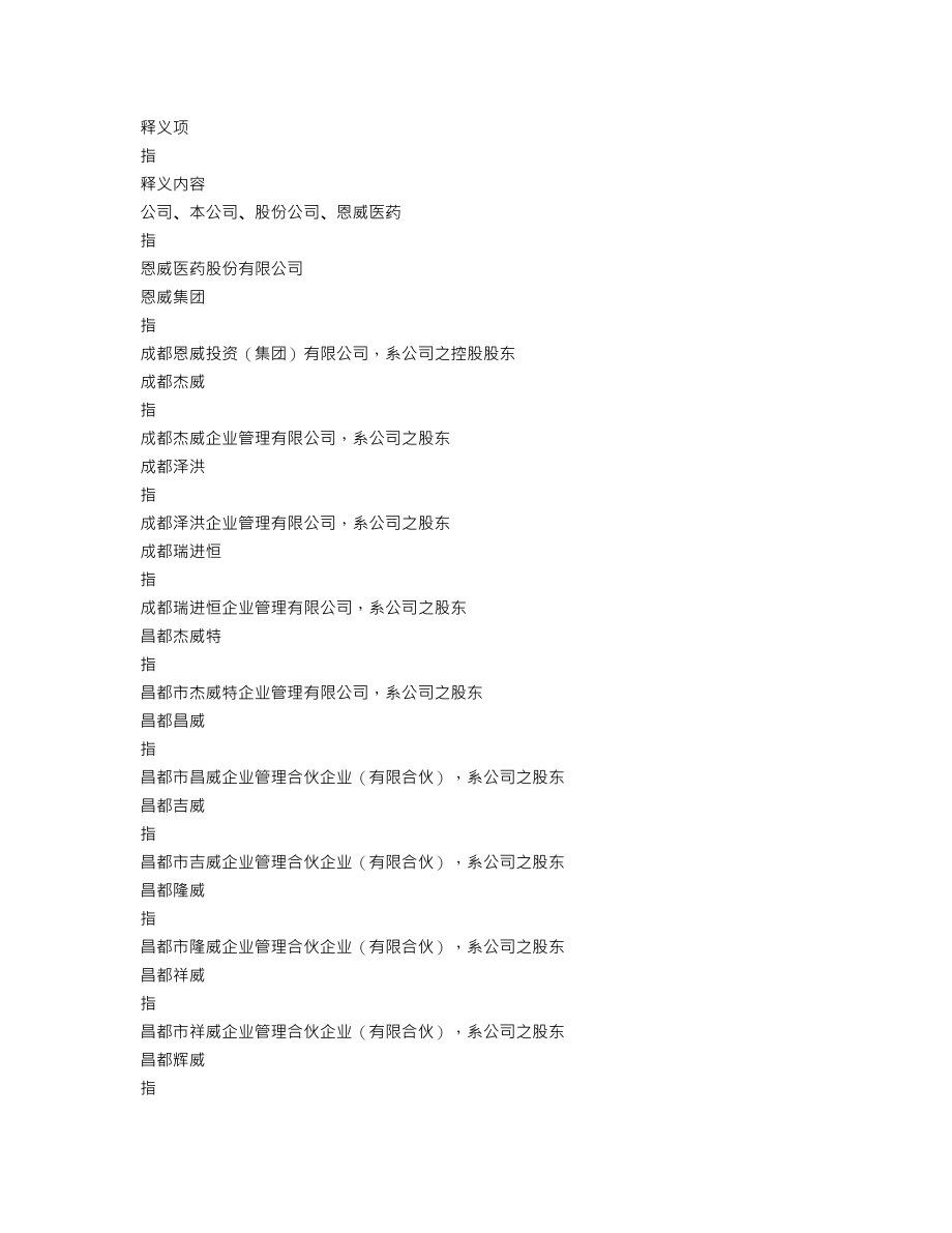 301331_2022_恩威医药_2022年年度报告_2023-04-21.txt_第3页