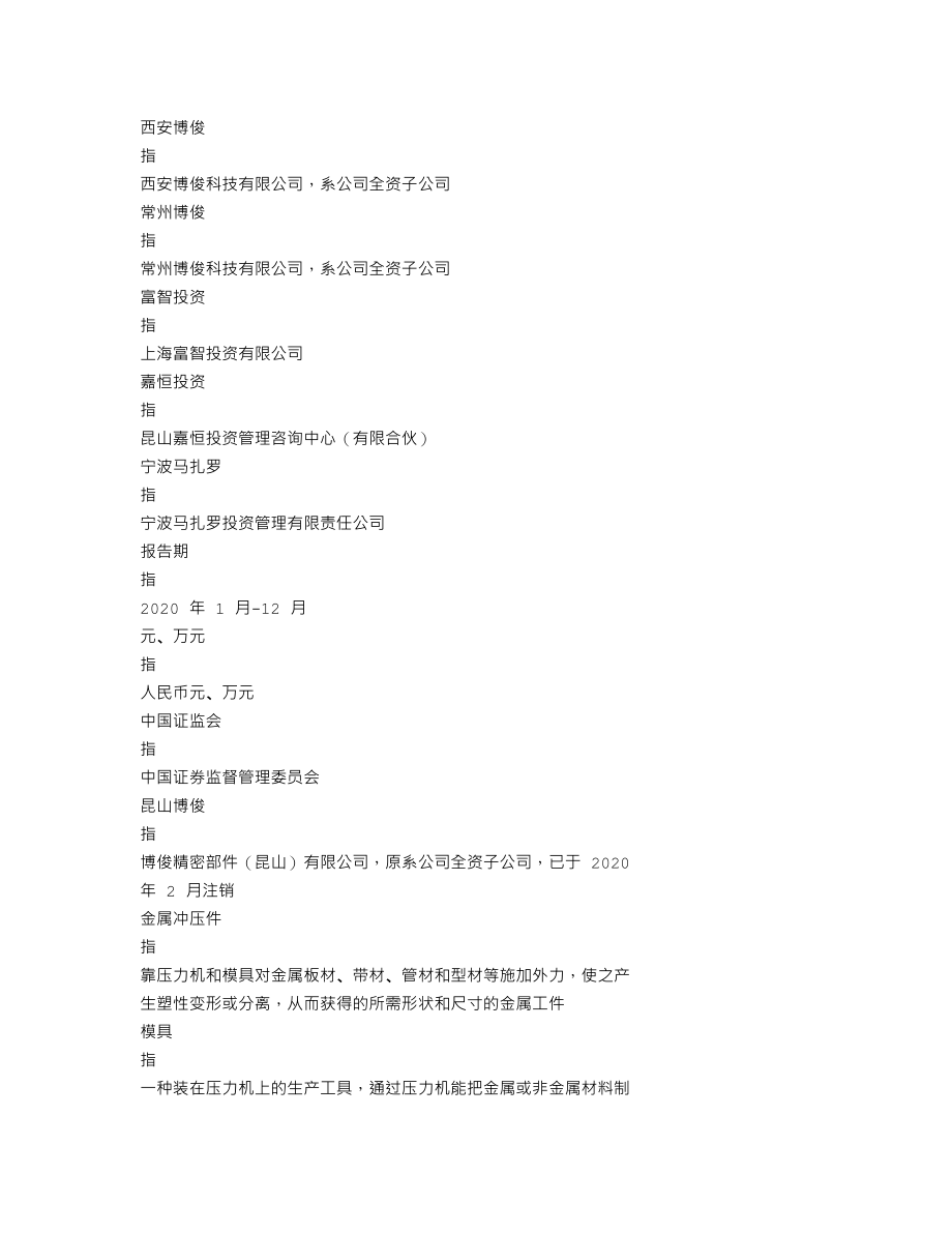 300926_2020_博俊科技_2020年年度报告（更新后）_2021-04-06.txt_第3页