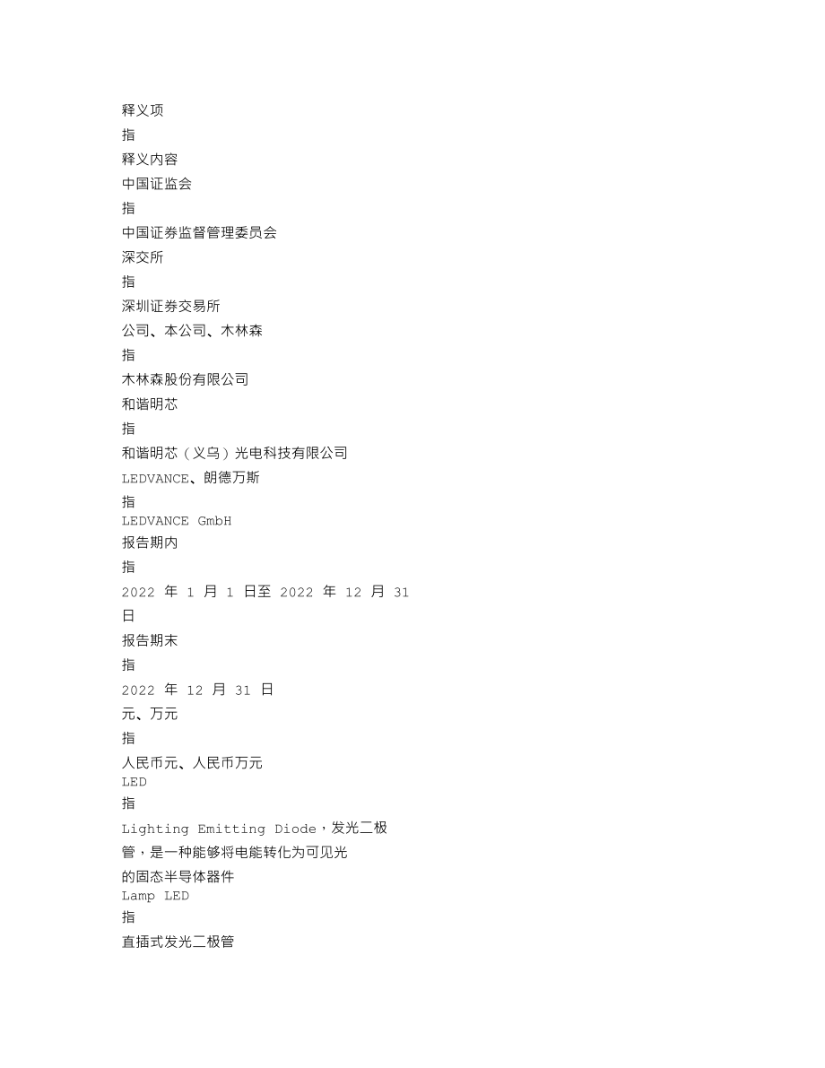 002745_2022_木林森_2022年年度报告_2023-04-17.txt_第3页