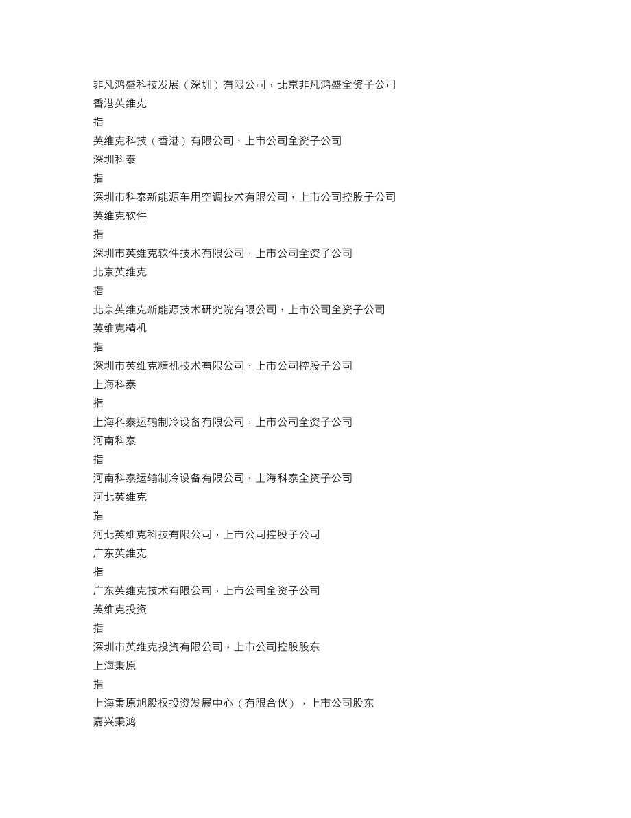 002837_2018_英维克_2018年年度报告_2019-04-09.txt_第3页