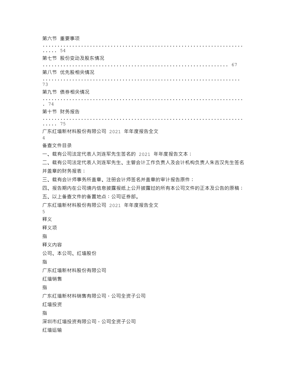 002809_2021_红墙股份_2021年年度报告_2022-04-28.txt_第2页