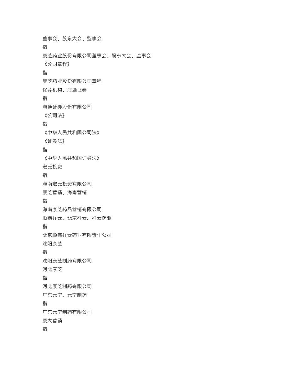 300086_2018_康芝药业_2018年年度报告_2019-04-28.txt_第3页