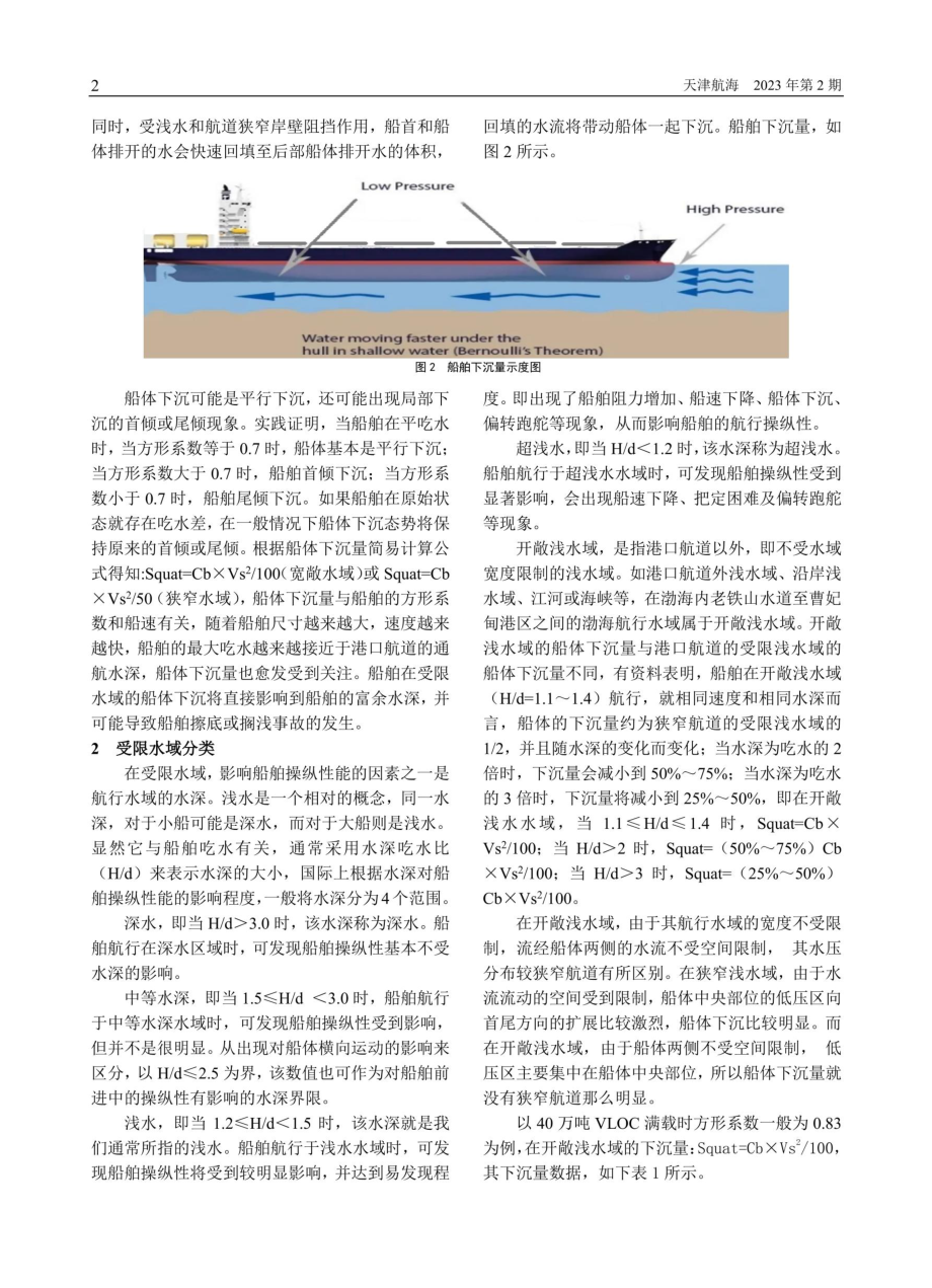 船舶安全航行与水深的关系分析.pdf_第2页