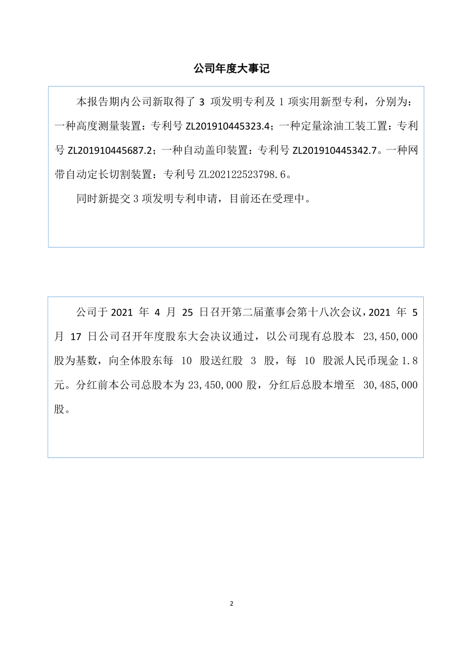 833779_2021_奥科斯特_2021年年度报告_2022-04-25.pdf_第2页