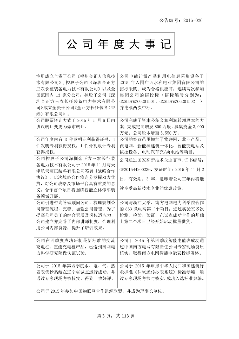 430554_2015_金正方_2015年年度报告_2016-04-07.pdf_第3页