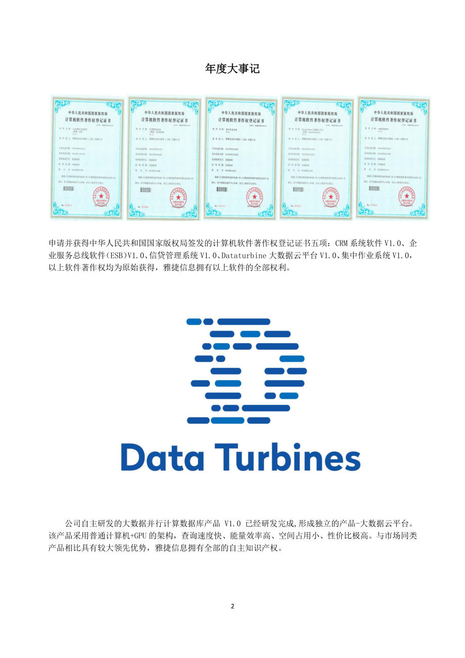 835468_2015_雅捷信息_2015年年度报告_2016-03-30.pdf_第2页