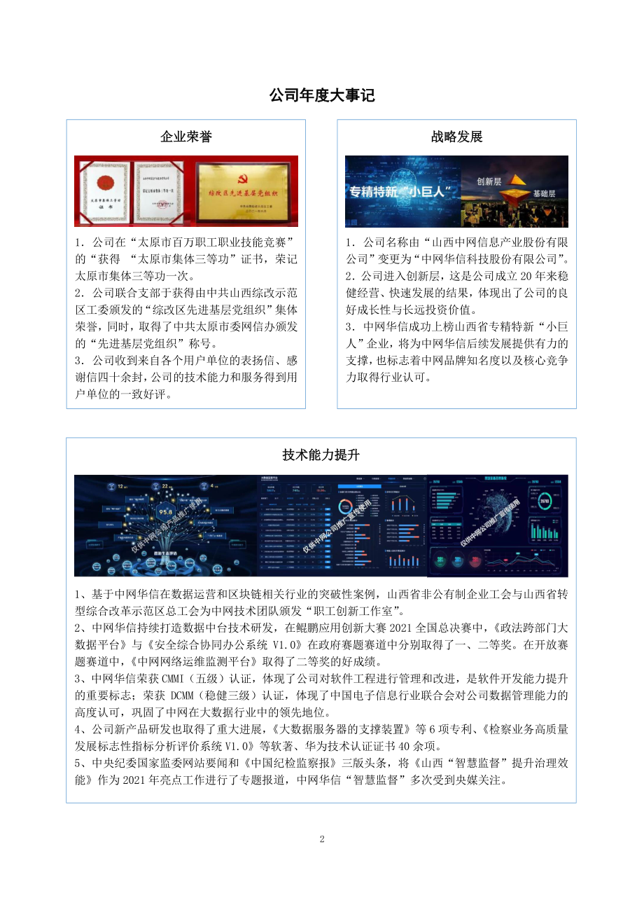 870298_2021_中网华信_2021年年度报告_2022-03-10.pdf_第2页