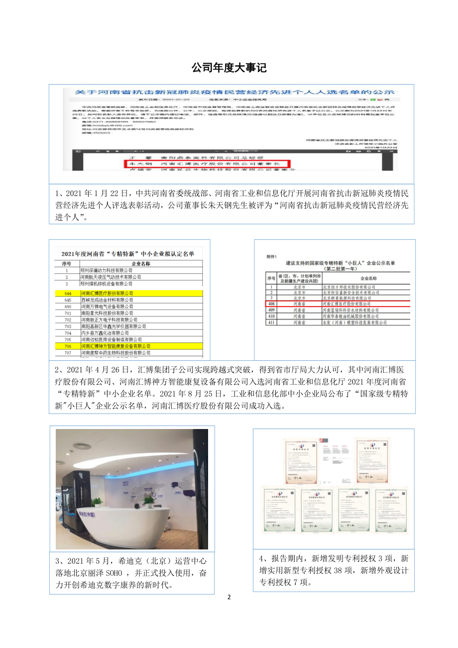 838460_2021_汇博医疗_2021年年度报告_2022-04-28.pdf_第2页