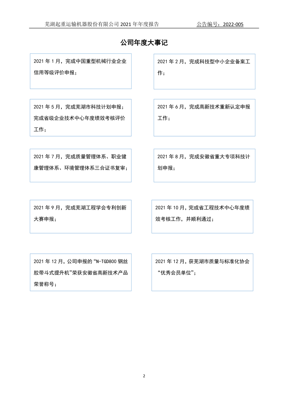 831042_2021_芜起股份_2021年年度报告_2022-04-18.pdf_第2页