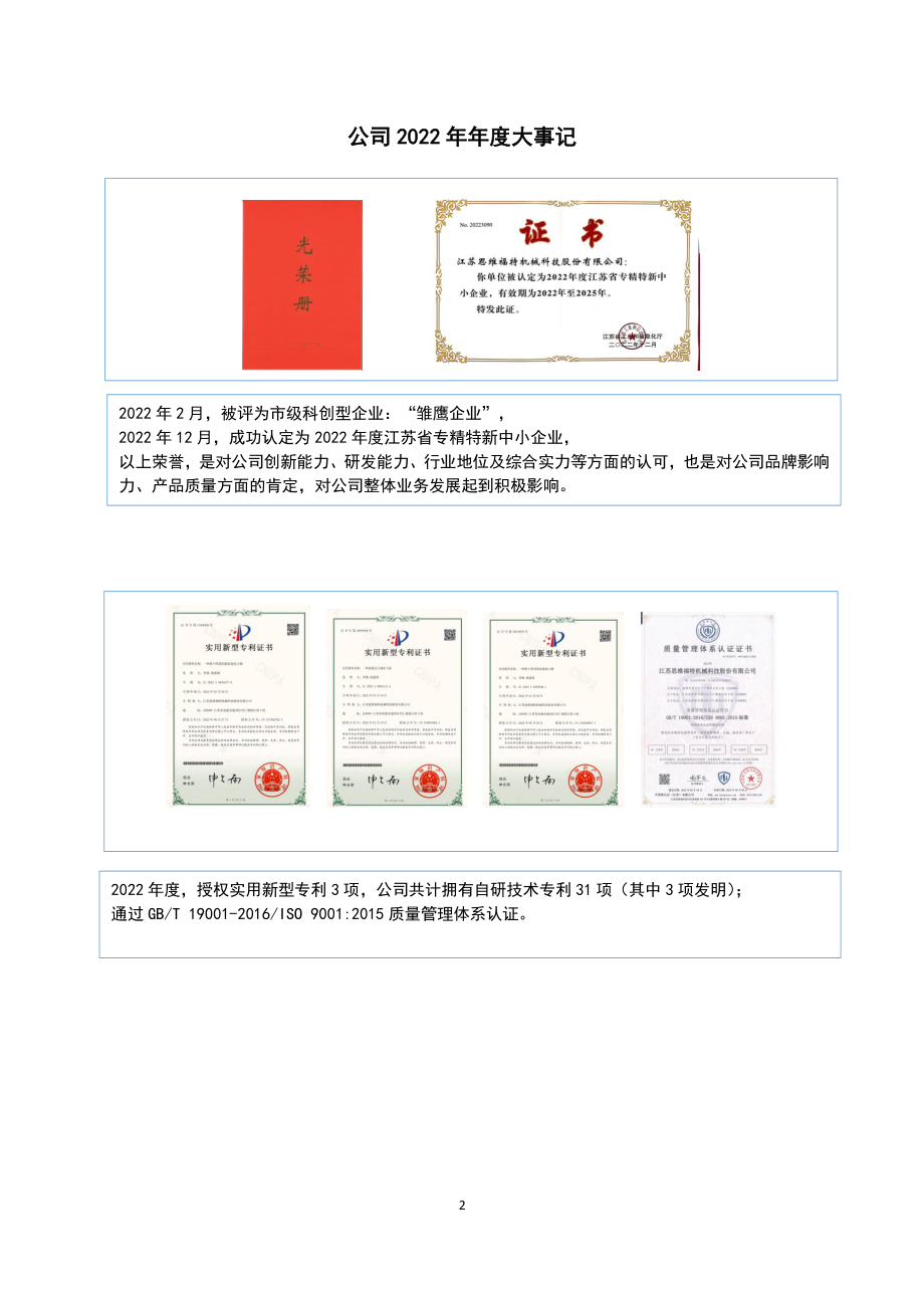 870324_2022_思维福特_2022年年度报告_2023-04-25.pdf_第2页