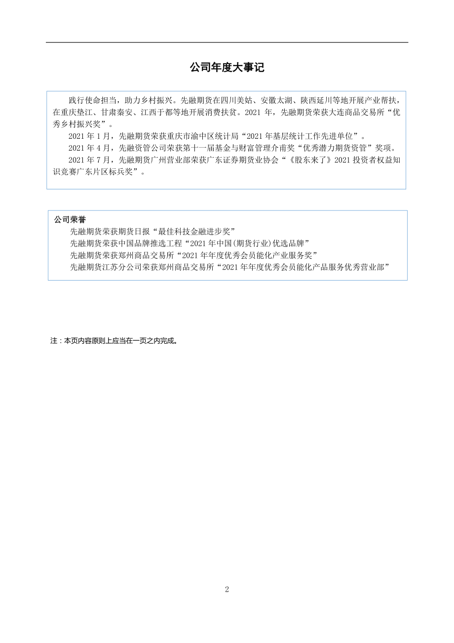 870115_2021_先融期货_2021年年度报告_2022-04-25.pdf_第2页