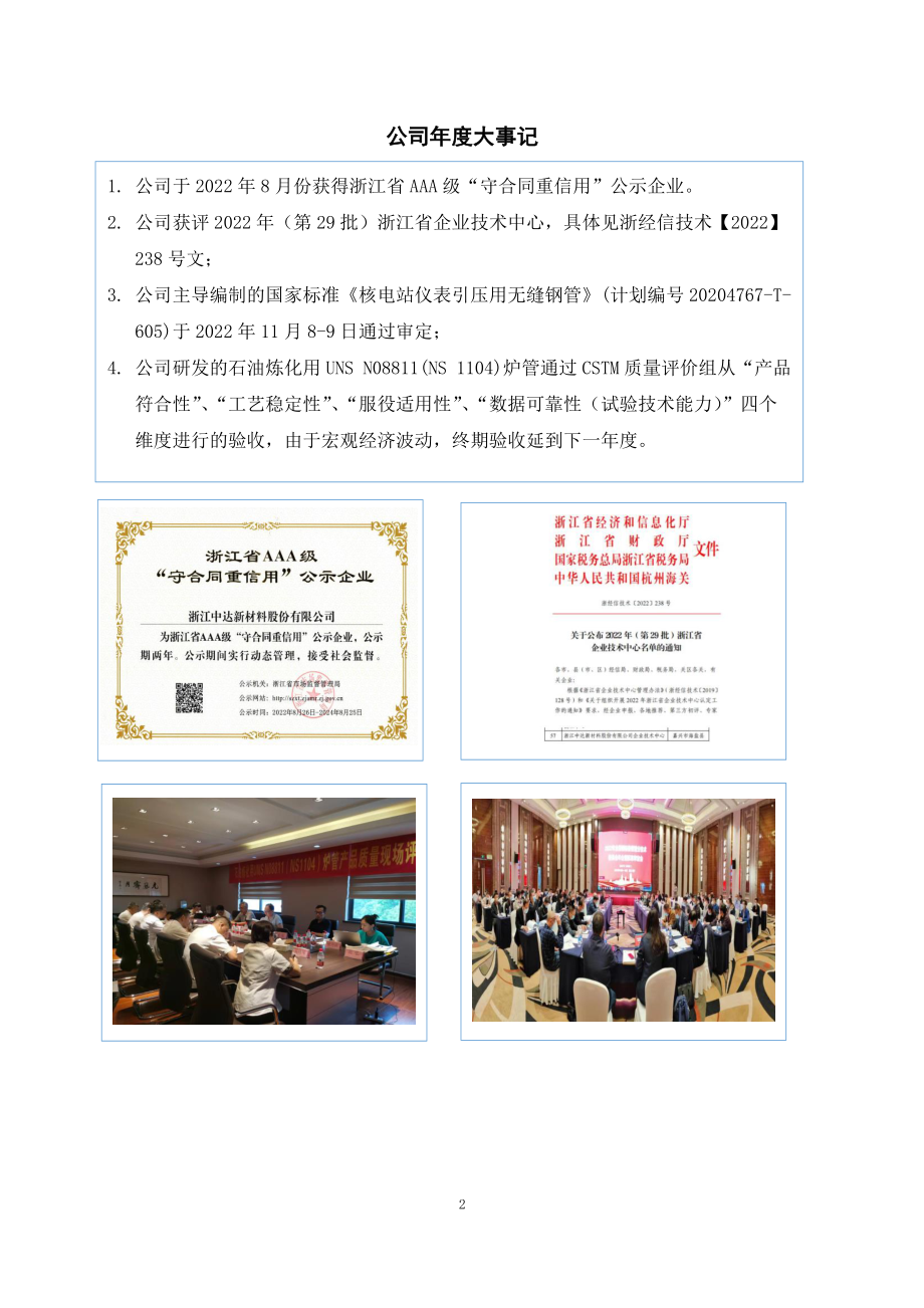 873989_2022_中达新材_2022年年度报告_2023-04-24.pdf_第2页