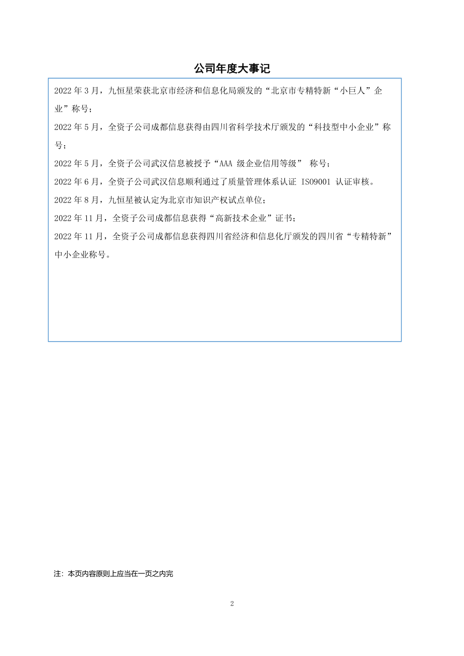 430051_2022_九恒星_2022年年度报告_2023-04-24.pdf_第2页