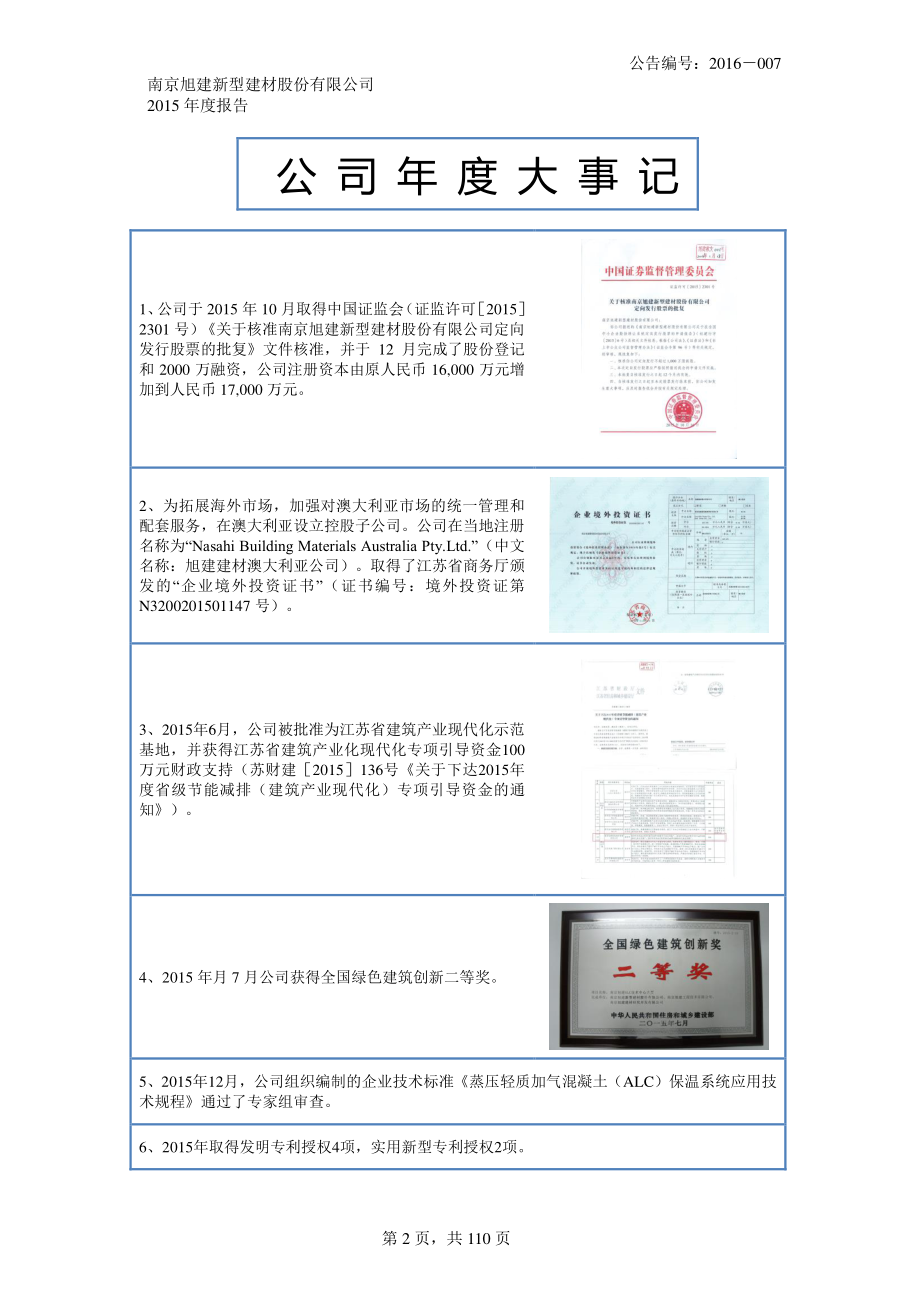 430485_2015_旭建新材_2015年年度报告_2016-03-20.pdf_第2页