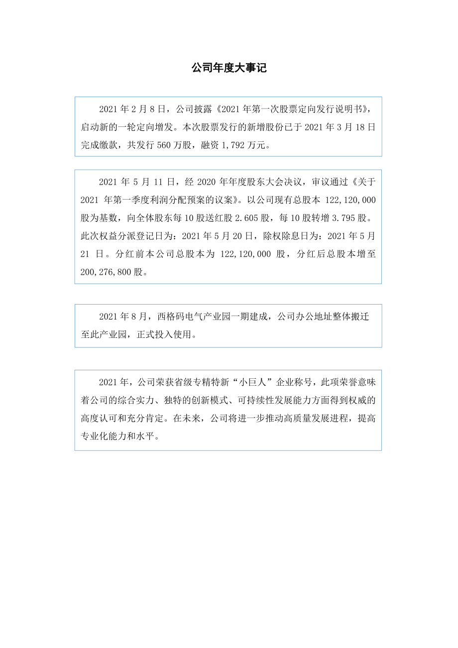 831943_2021_西格码_2021年年度报告_2022-06-29.pdf_第2页