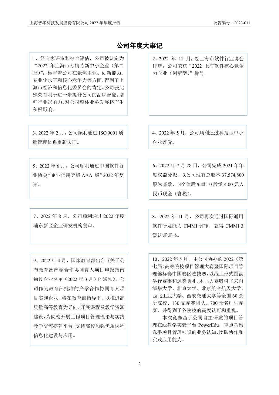 430238_2022_普华科技_2022年年度报告_2023-04-20.pdf_第2页