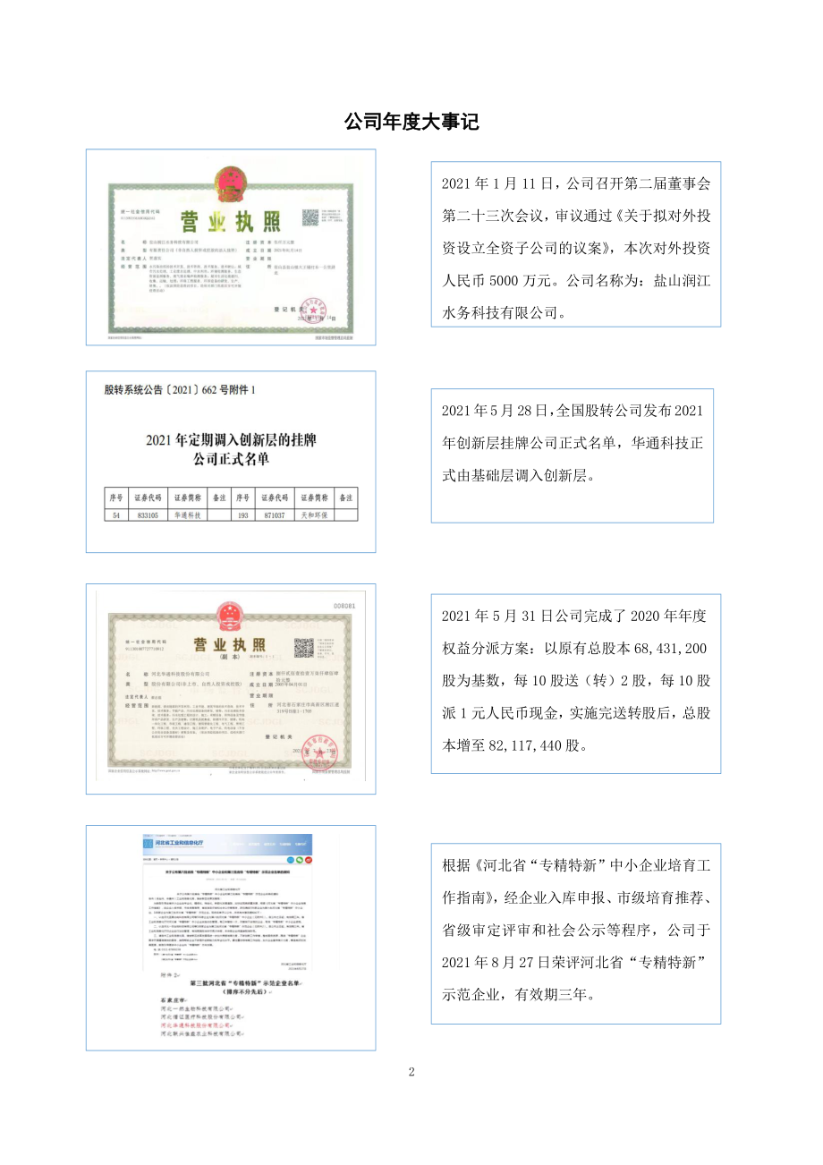 833105_2021_华通科技_2021年年度报告_2022-04-26.pdf_第2页