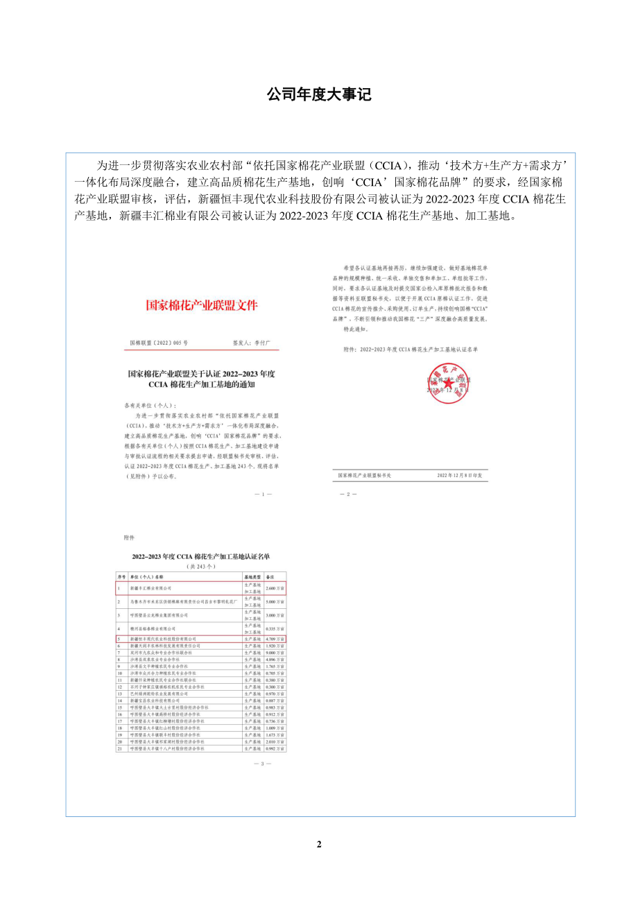 831233_2022_恒丰科技_2022年年度报告_2023-04-19.pdf_第2页