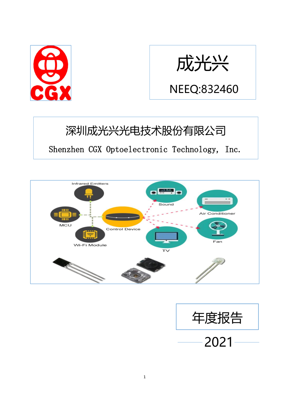 832460_2021_成光兴_2021年年度报告_2022-04-27.pdf_第1页