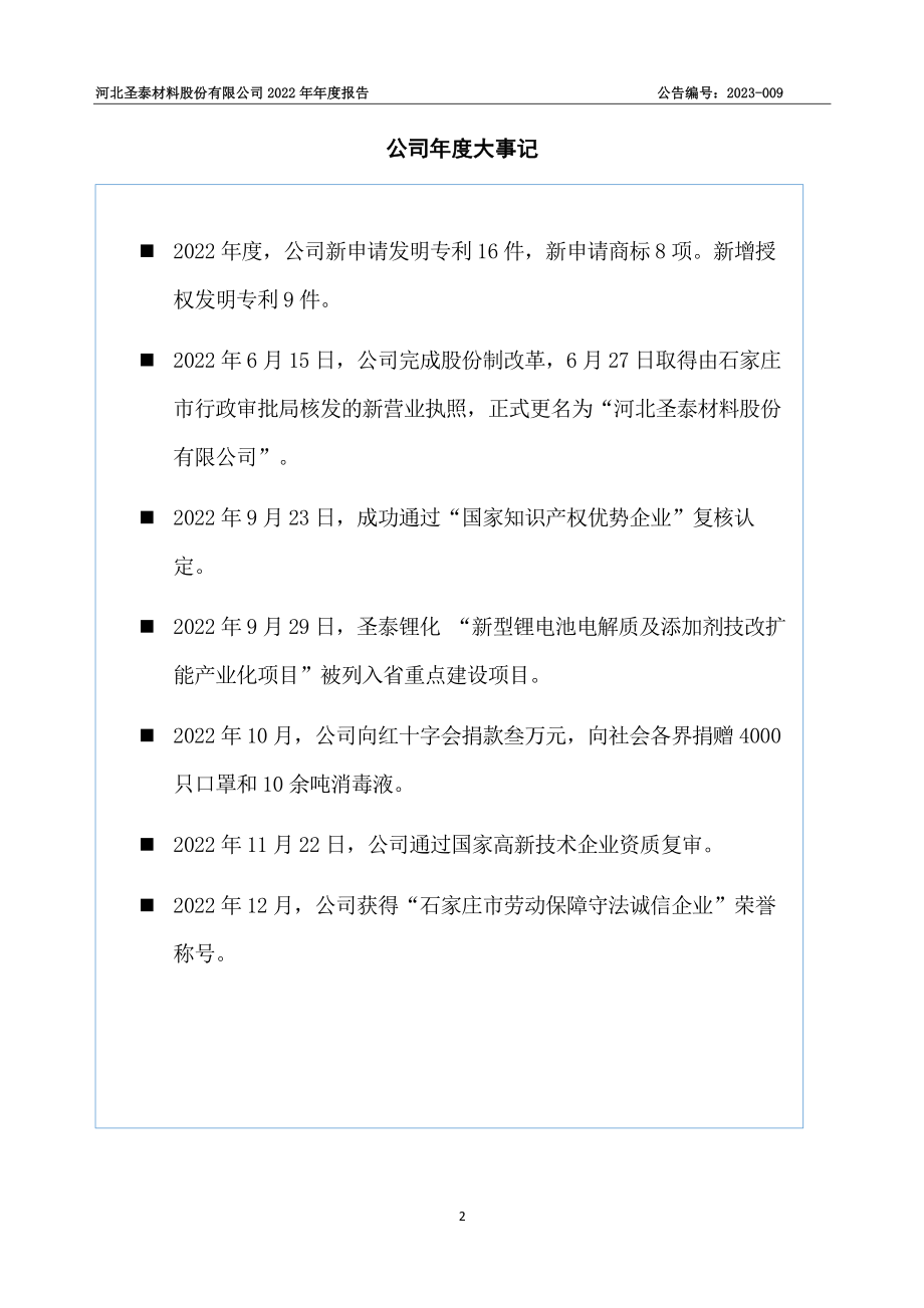 874095_2022_圣泰材料_2022年年度报告_2023-04-10.pdf_第2页