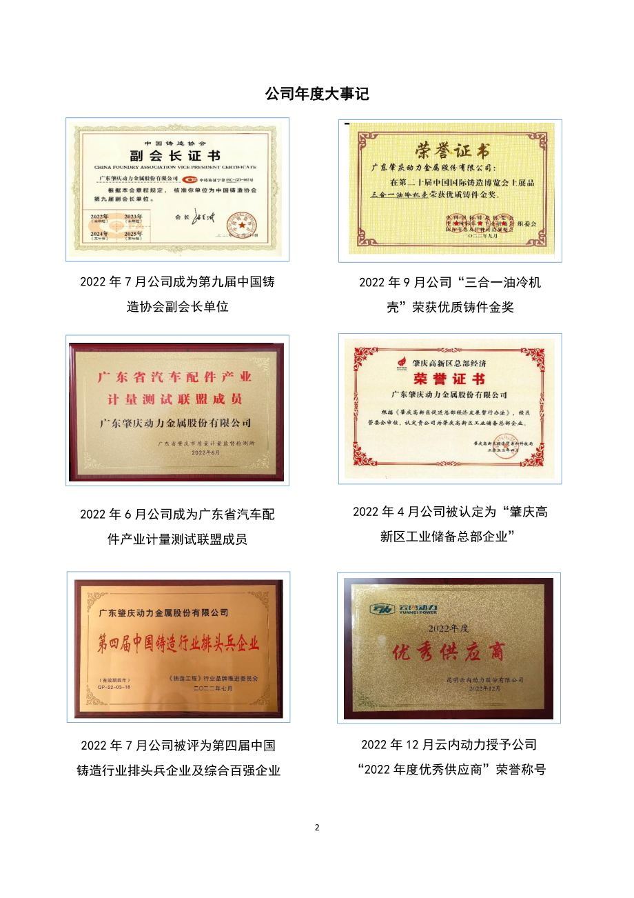 834387_2022_肇庆动力_2022年年度报告_2023-04-20.pdf_第2页