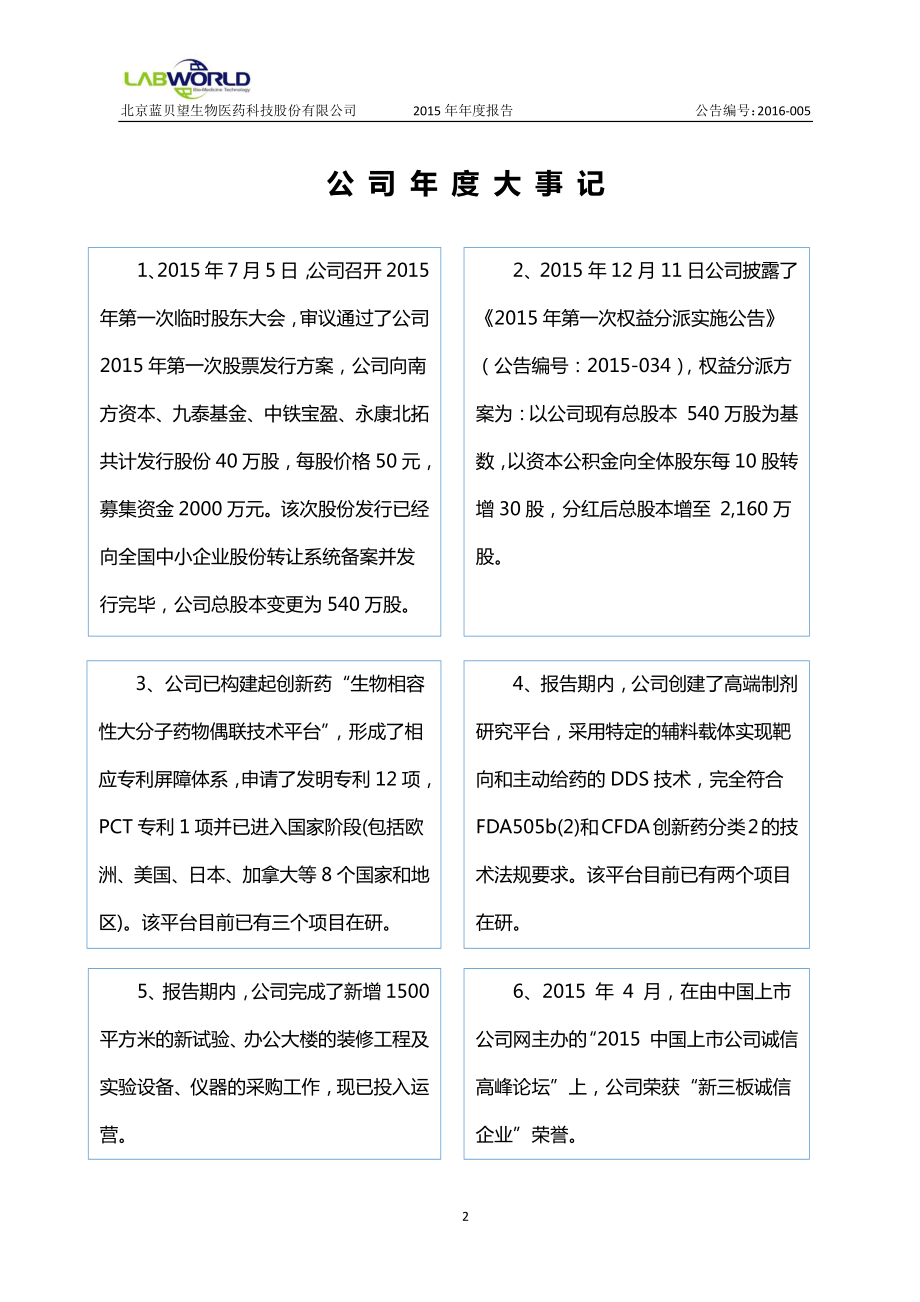 430242_2015_蓝贝望_2015年年度报告_2016-04-21.pdf_第2页