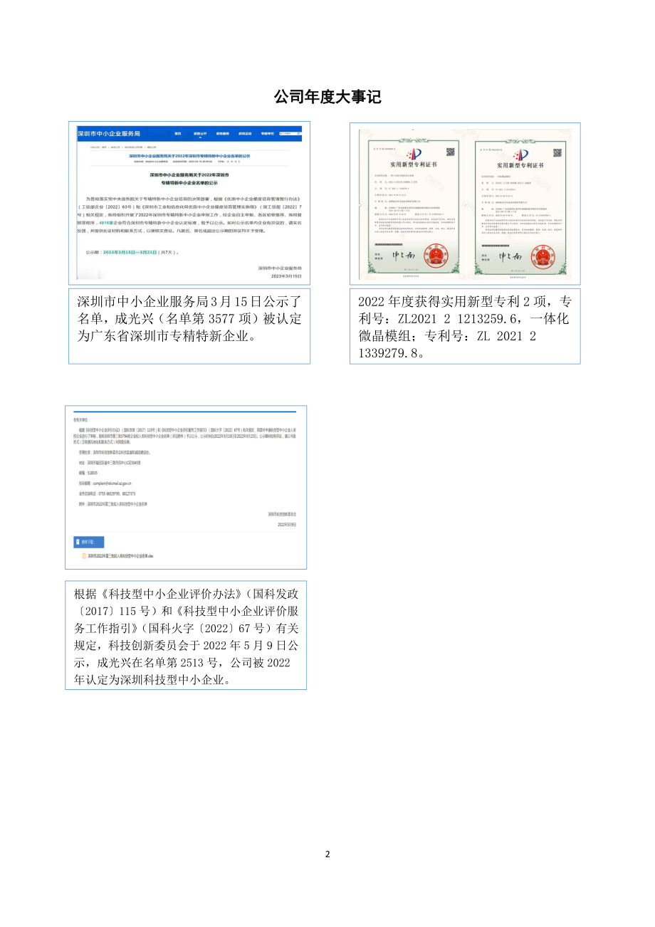 832460_2022_成光兴_2022年年度报告_2023-04-27.pdf_第2页