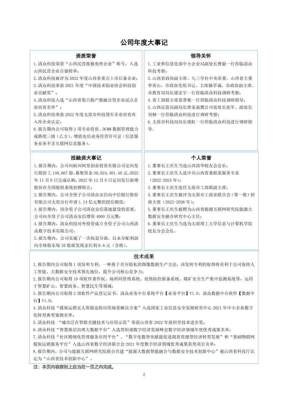 834045_2022_清众科技_2022年年度报告_2023-04-26.pdf_第2页