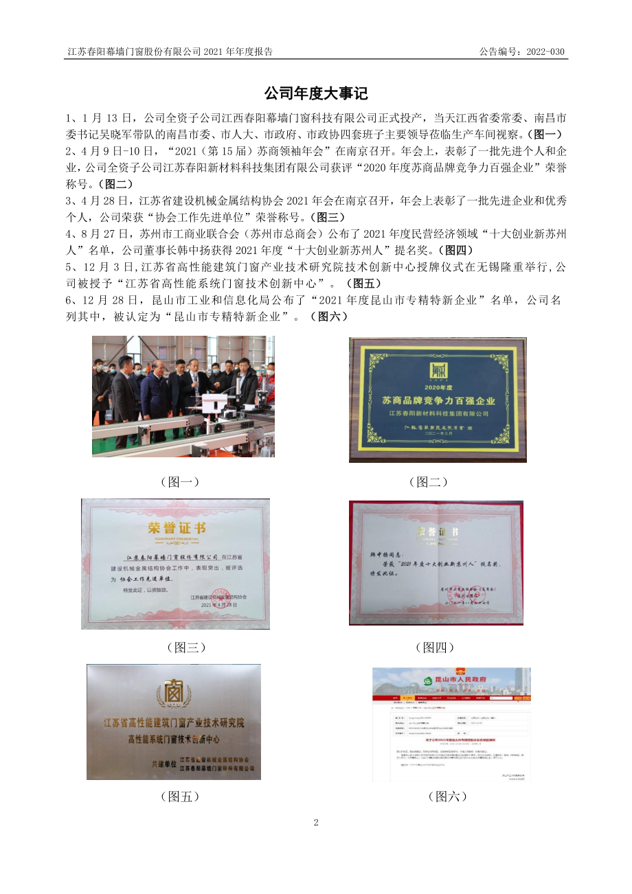 872892_2021_春阳股份_2021年年度报告_2022-06-28.pdf_第2页