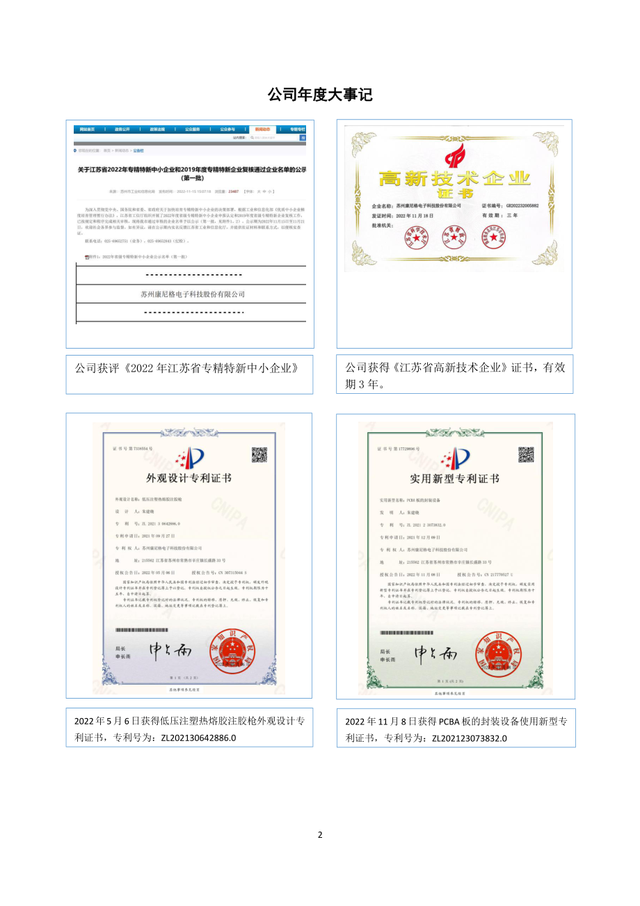 837355_2022_康尼格_2022年年度报告_2023-04-17.pdf_第2页