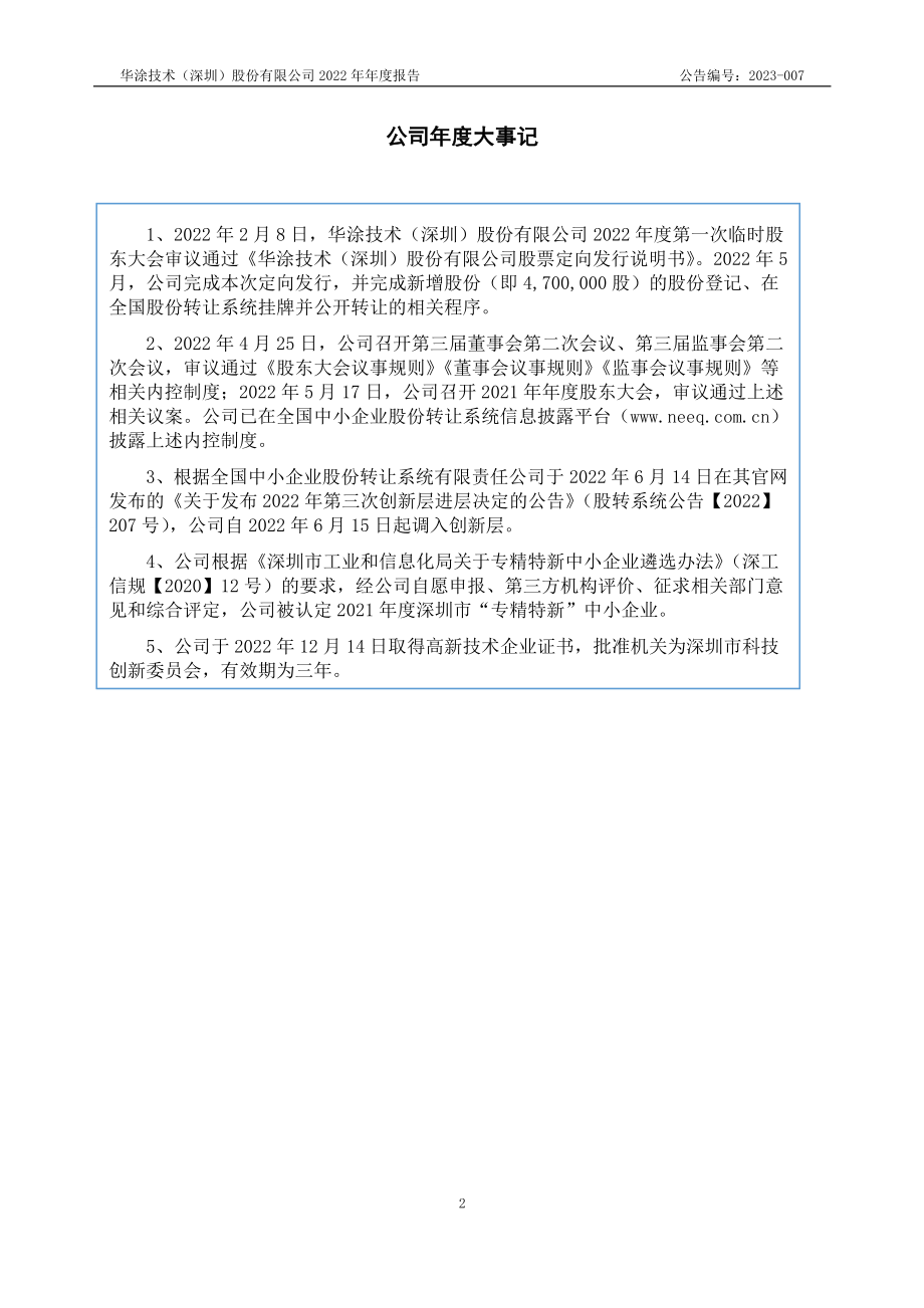 839679_2022_华涂股份_2022年年度报告_2023-04-11.pdf_第2页