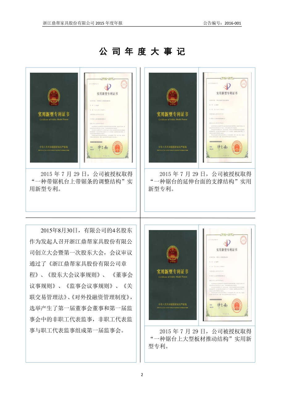 835763_2015_浙江鼎帮_2015年年度报告_2016-04-10.pdf_第2页