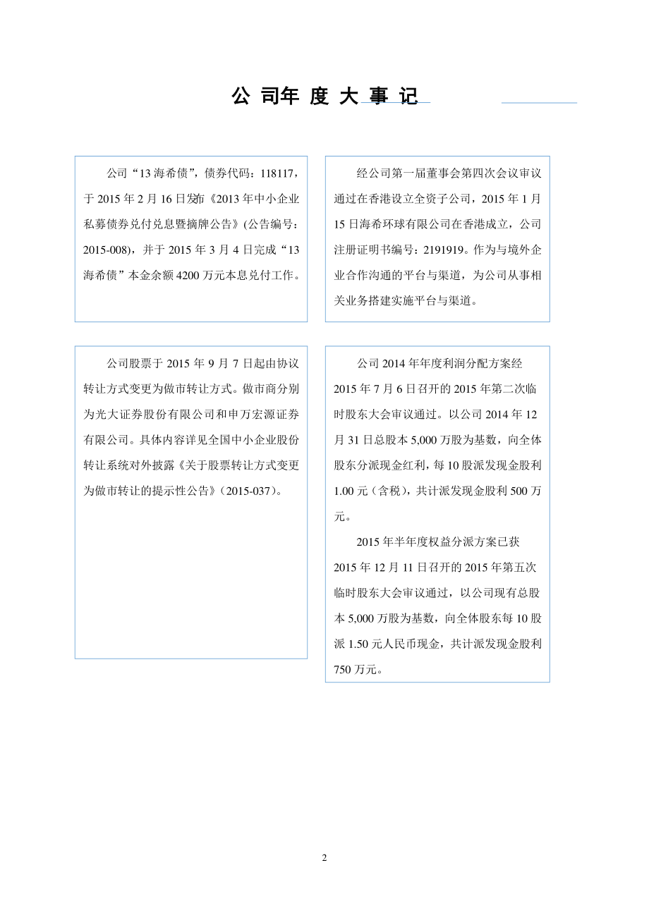 831305_2015_海希通讯_2015年年度报告_2016-03-31.pdf_第2页