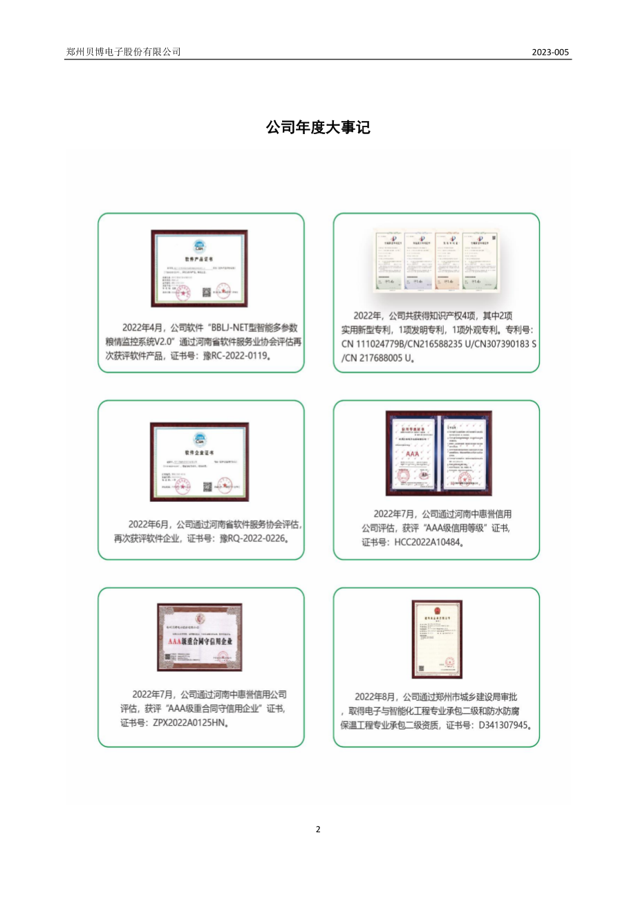 834792_2022_贝博电子_2022年年度报告_2023-04-12.pdf_第2页