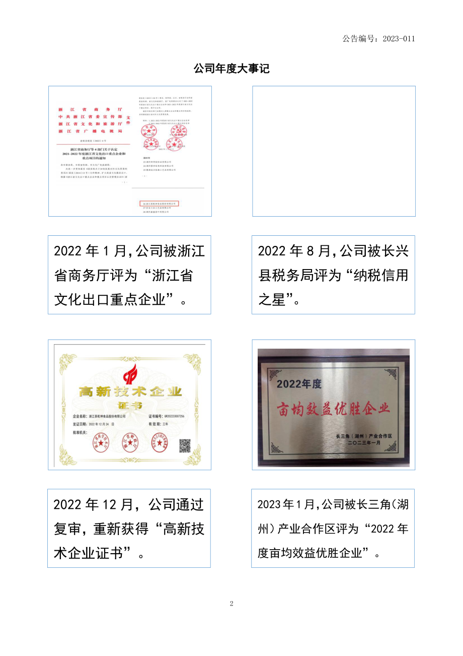 831108_2022_茶乾坤_2022年年度报告_2023-04-19.pdf_第2页