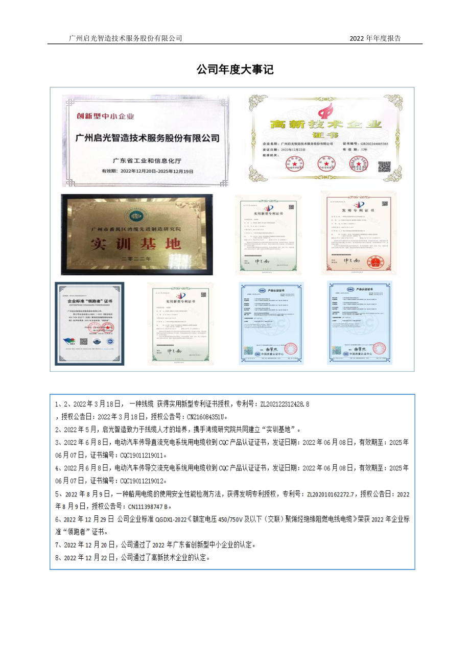 835135_2022_启光智造_2022年年度报告_2023-04-17.pdf_第2页