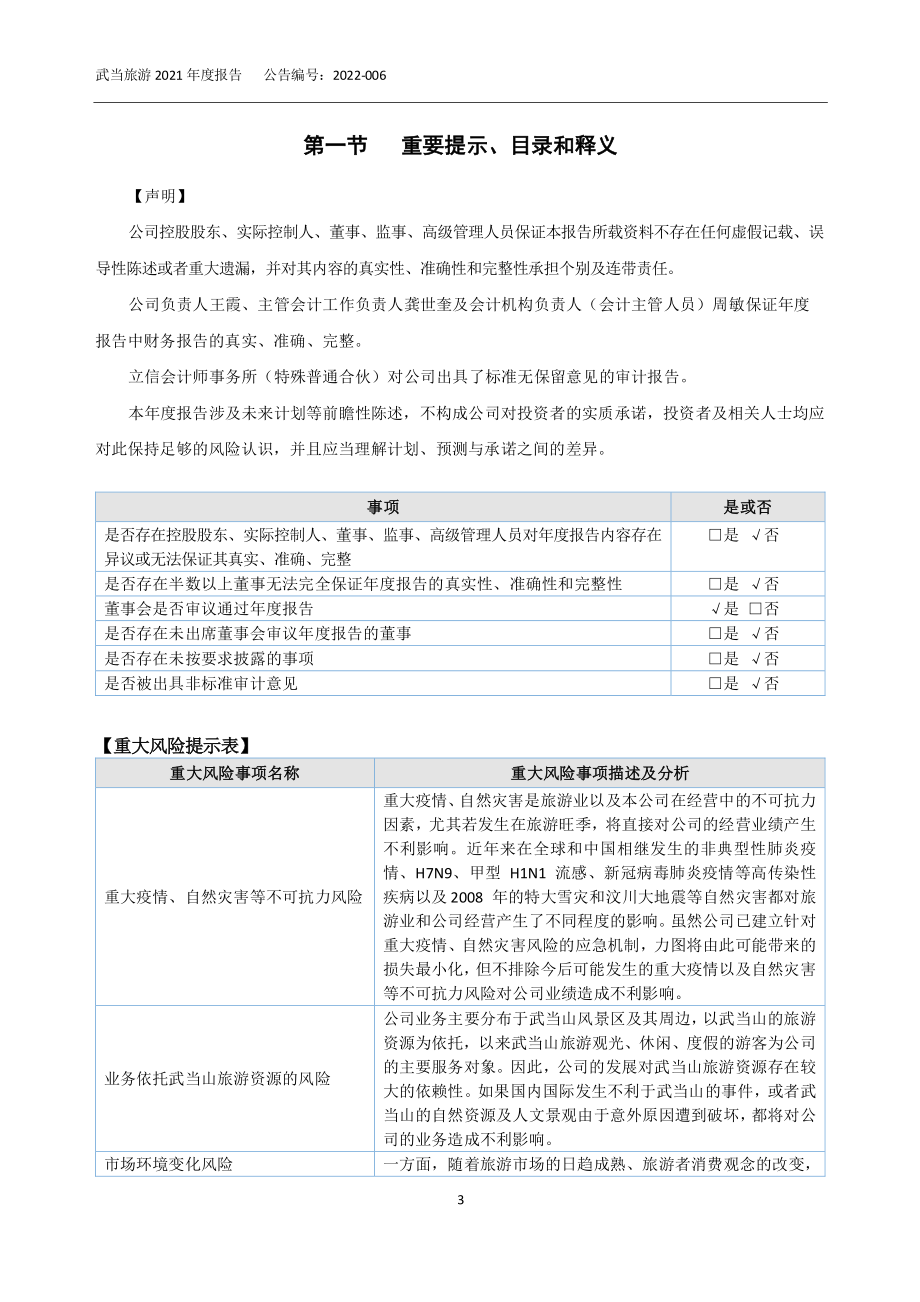 836374_2021_武当旅游_2021年年度报告_2022-04-24.pdf_第3页