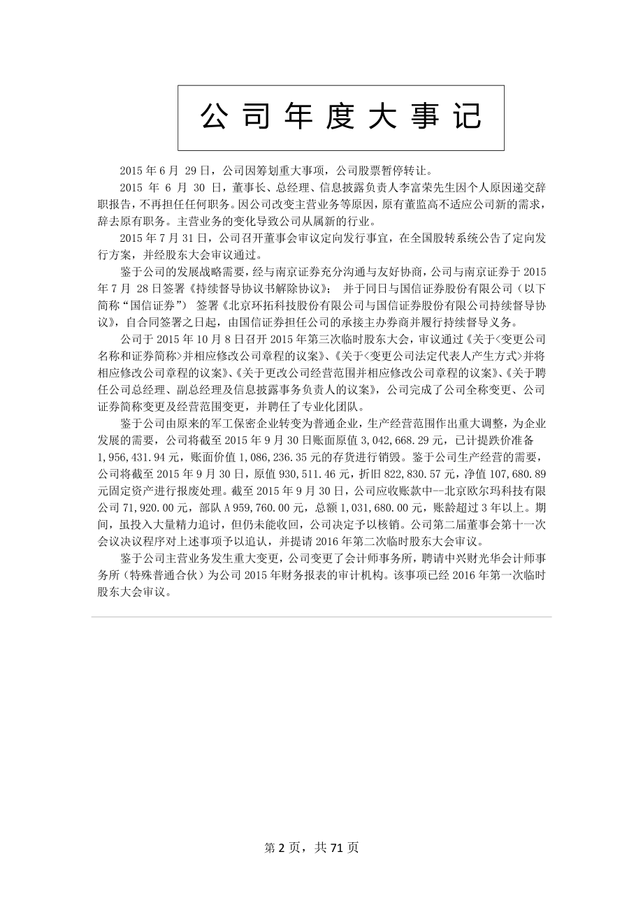 430079_2015_北汽天华_2015年年度报告_2016-04-20.pdf_第2页