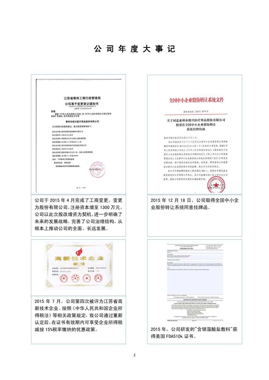 835367_2015_榕兴医疗_2015年年度报告_2016-03-29.pdf_第2页