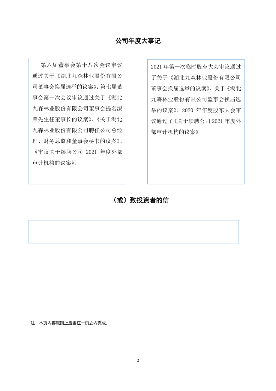 832809_2021_九森林业_2021年年度报告_2022-08-11.pdf_第2页