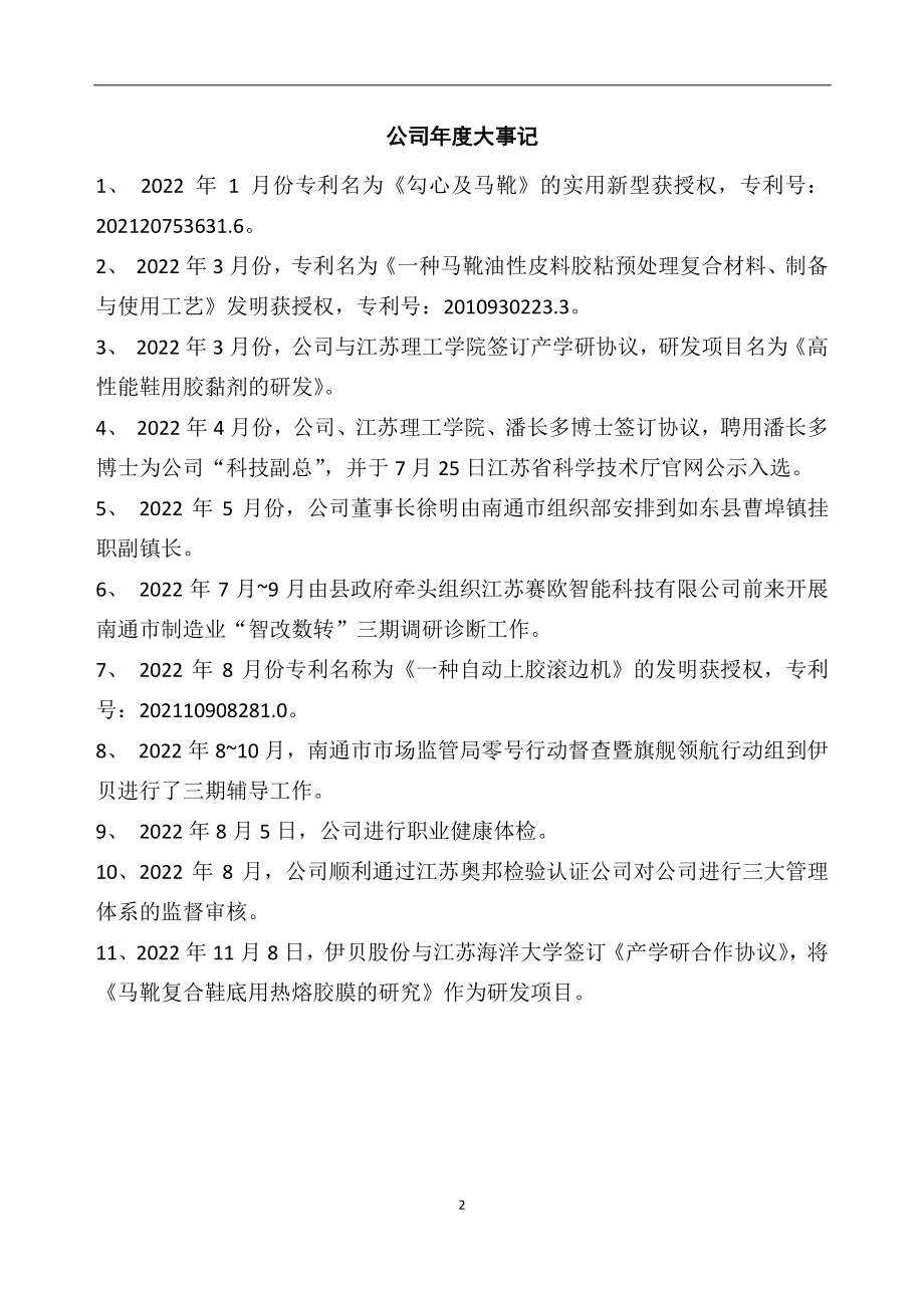 834702_2022_伊贝股份_2022年年度报告_2023-04-17.pdf_第2页