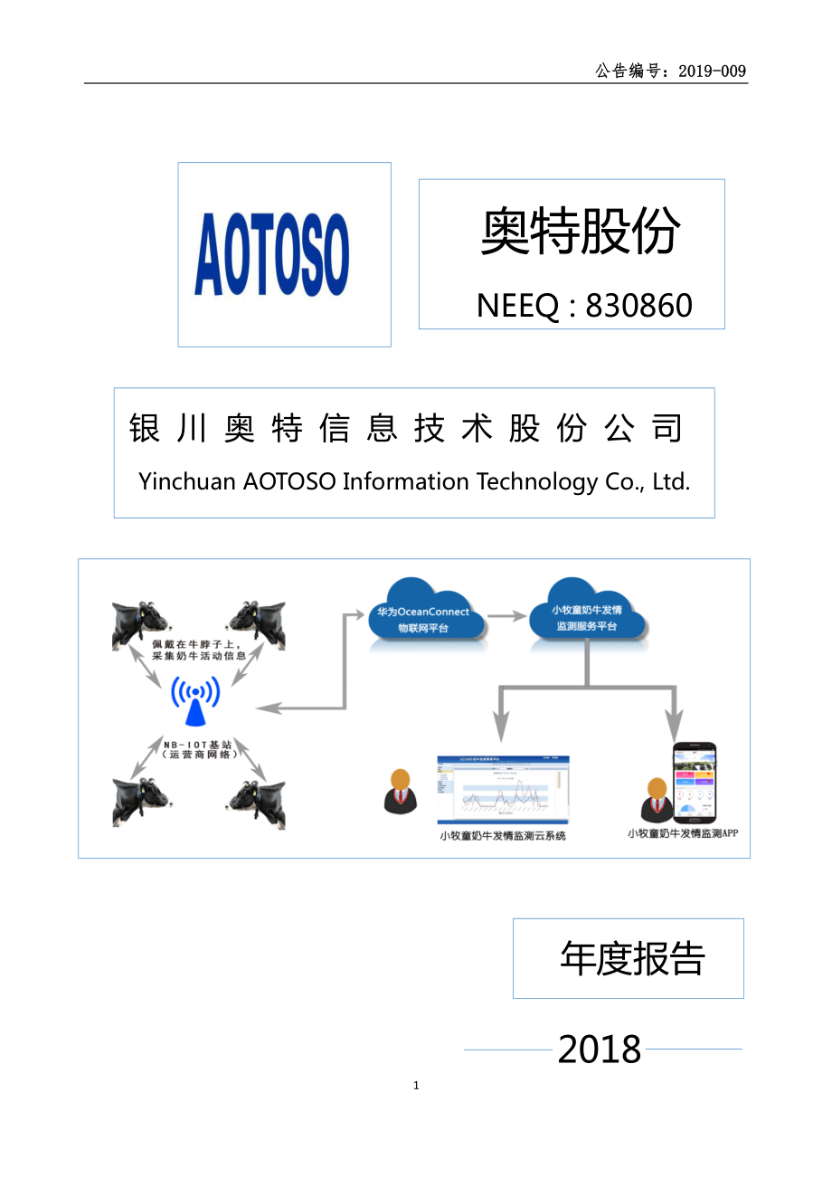 830860_2018_奥特股份_2018年年度报告_2019-04-18.pdf_第1页