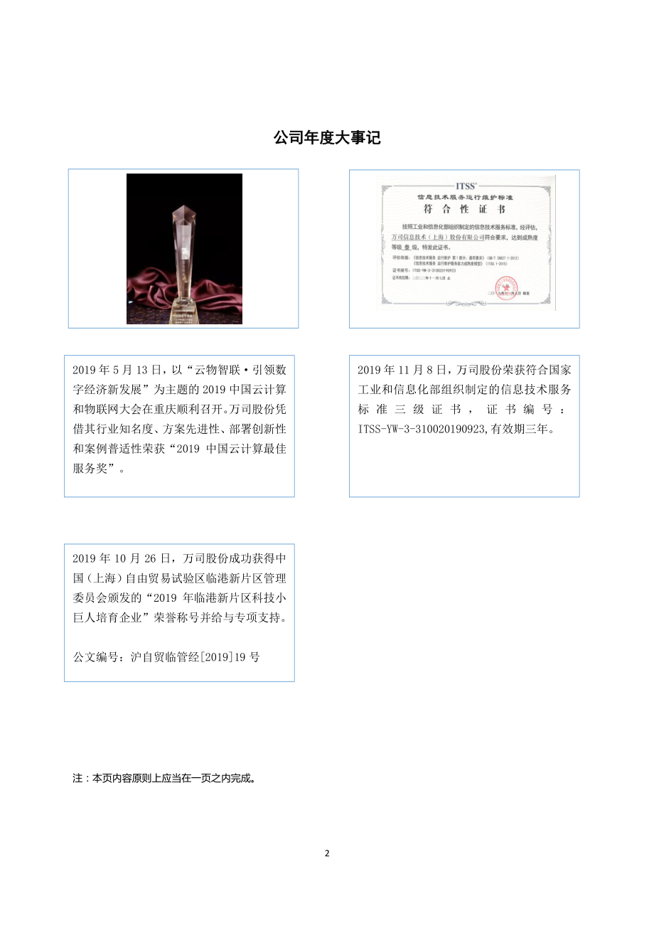 872742_2019_万司股份_2019年年度报告_2020-04-22.pdf_第2页