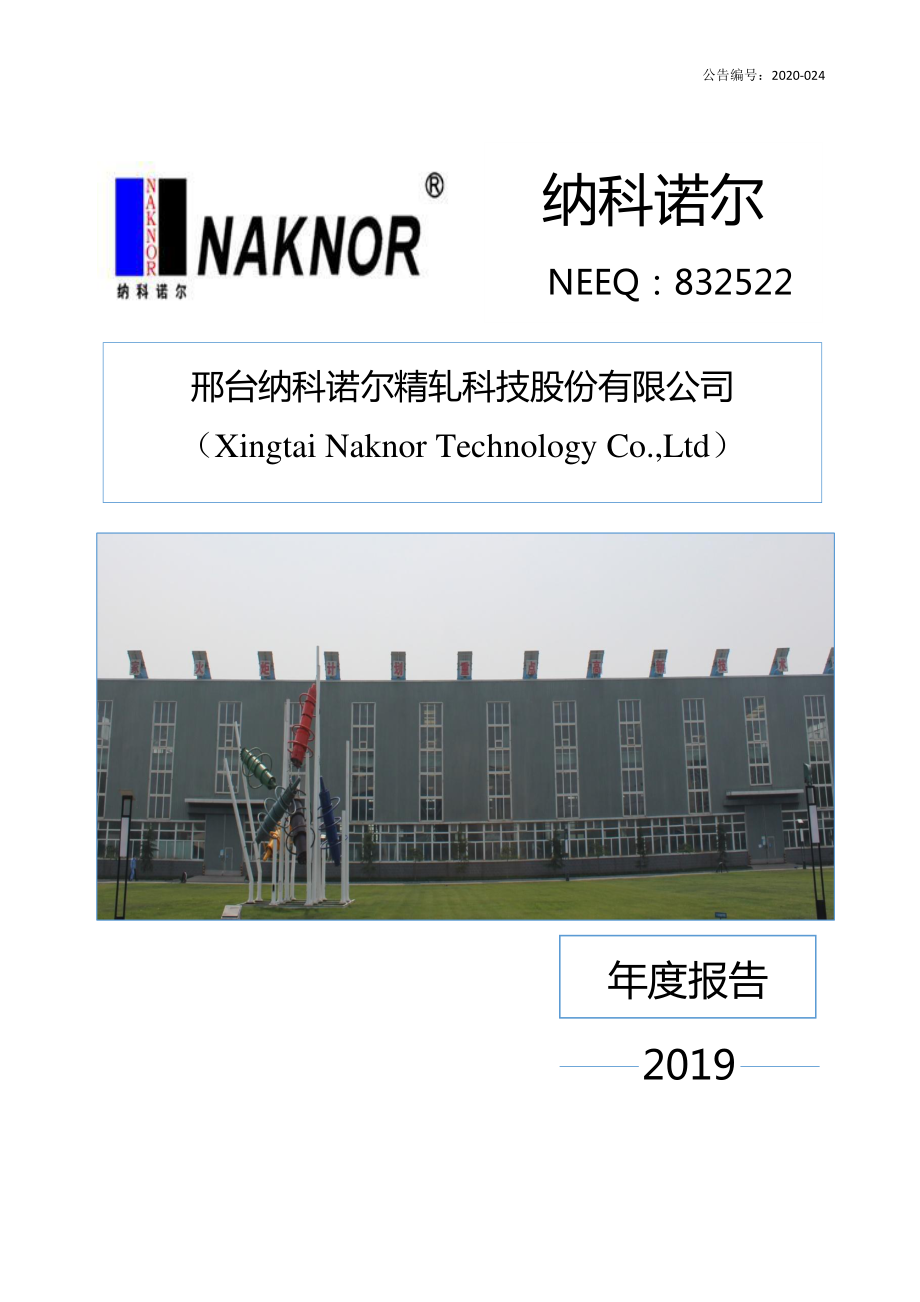 832522_2019_纳科诺尔_2019年年度报告_2020-04-21.pdf_第1页