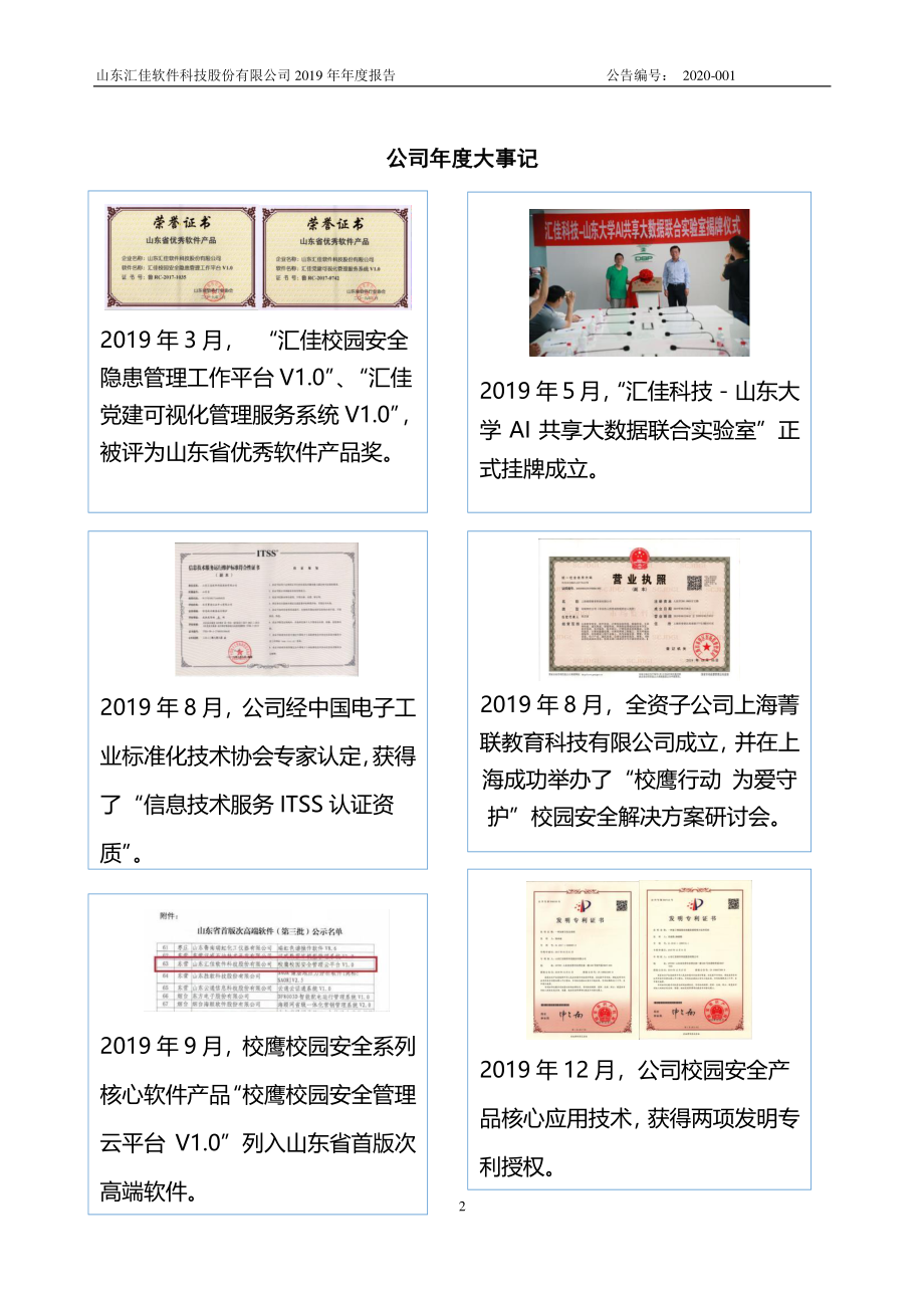 872878_2019_汇佳科技_2019年年度报告_2020-04-15.pdf_第2页