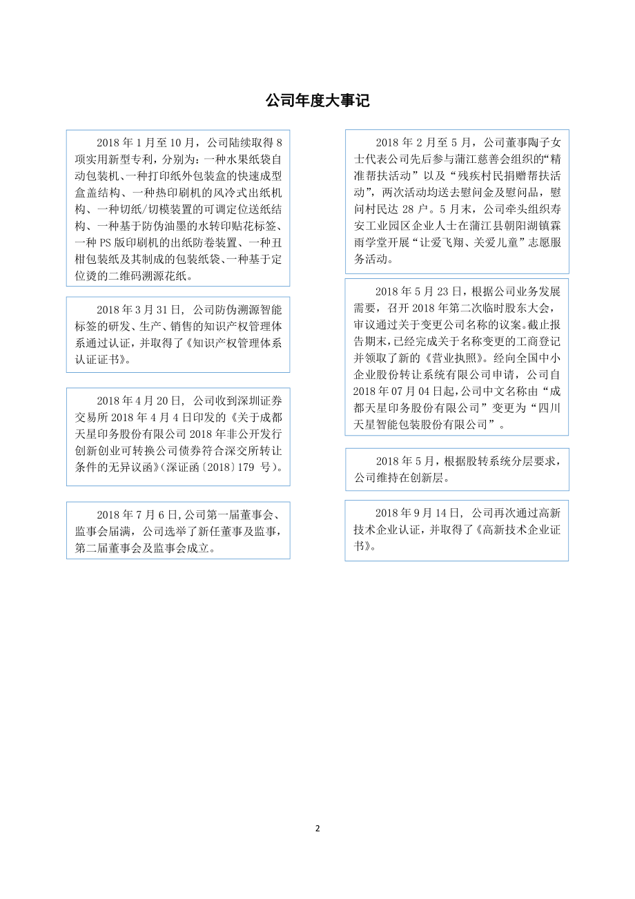 838984_2018_天星股份_2018年年度报告_2019-03-28.pdf_第2页