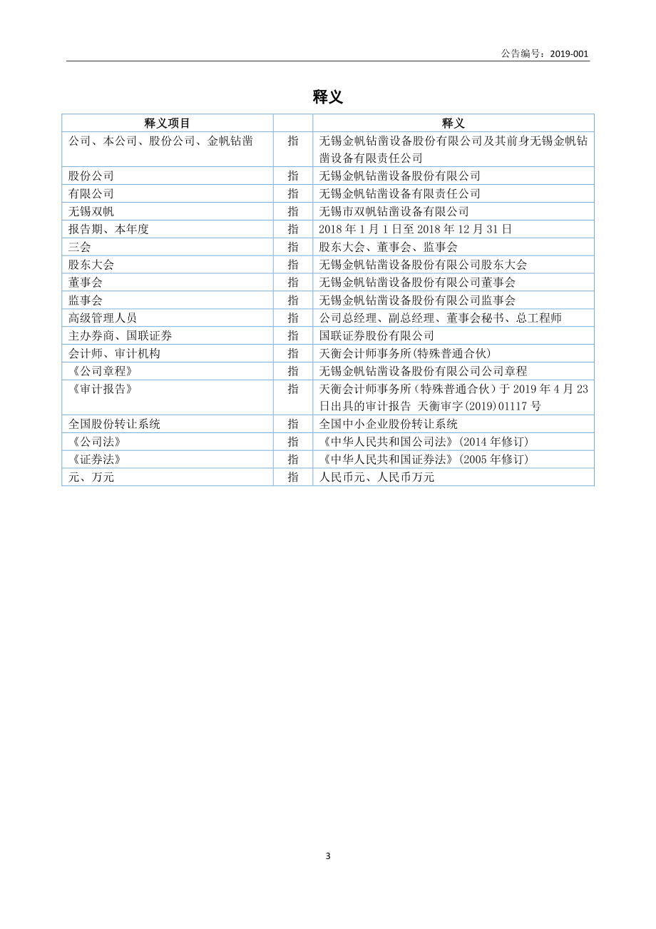 430397_2018_金帆股份_2018年年度报告_2019-04-23.pdf_第3页