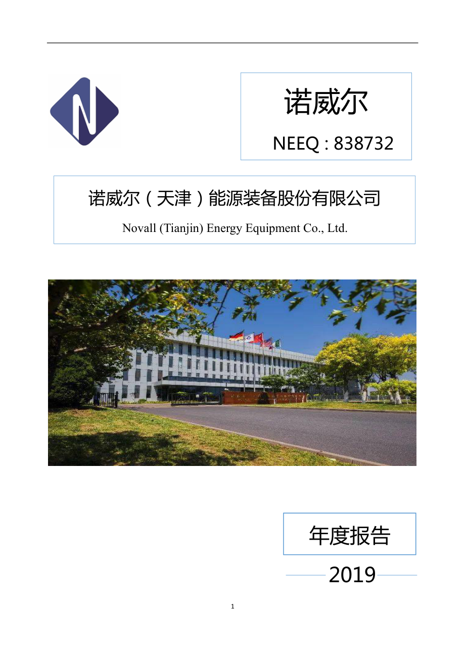 838732_2019_诺威尔_2019年度报告_2020-06-29.pdf_第1页